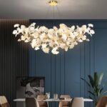 Suspension chandelier de fleurs – Image 5