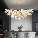 Suspension chandelier de fleurs – Image 4