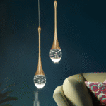 Suspension en verre Drop