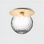 Plafonnier en cristal mat et transparent – Image 22