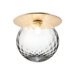 Plafonnier en cristal mat et transparent – Image 21