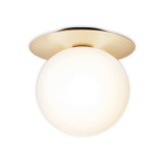 Plafonnier en cristal mat et transparent – Image 11