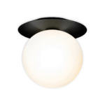 Plafonnier en cristal mat et transparent – Image 12