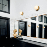 Plafonnier en cristal mat et transparent – Image 5