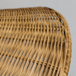 Suspension en rotin brun-beige – Image 6