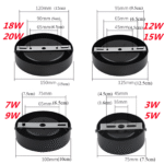 Plafonnier LED rond ultra mince – Image 9