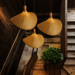 Suspension en rotin artisanale – Image 7