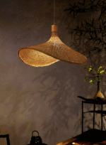 Suspension en rotin artisanale – Image 5