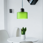 Suspension cylindrique en verre coloré – Image 11