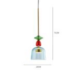 Suspension multicolore en verre – Image 44