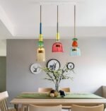 Suspension multicolore en verre – Image 9