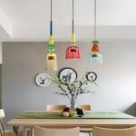 Suspension multicolore en verre – Image 11