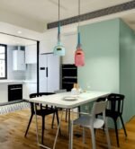 Suspension multicolore en verre – Image 17