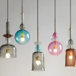 Suspension multicolore en verre – Image 18
