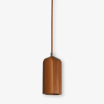 Suspension design bois et maille d'acier – Image 12