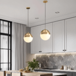 Suspension boule de cristal