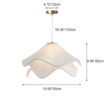 Suspension en tissu d'inspiration Japandi – Image 6