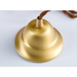 Suspension en verre avec accents cuivrés – Image 5