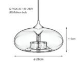 Suspension en verre vintage – Image 16