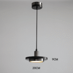 Suspension LED ronde à tête simple – Image 11