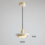 Suspension LED ronde à tête simple – Image 13