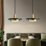 Suspension LED ronde à tête simple – Image 2