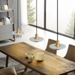 Suspension LED ronde à tête simple – Image 3