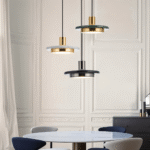 Suspension LED ronde à tête simple – Image 5