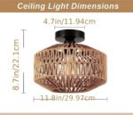 Suspension en rotin – Image 5