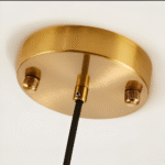 Suspension moderne en verre crème – Image 19