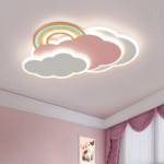 Plafonnier LED coloré Nuage et arc-en-ciel – Image 12