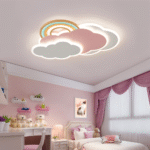 Plafonnier LED coloré Nuage et arc-en-ciel – Image 20