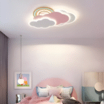 Plafonnier LED coloré Nuage et arc-en-ciel – Image 4