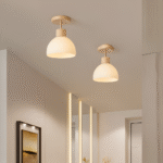 Plafonnier à rayures en verre – Image 3