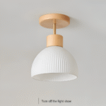 Plafonnier à rayures en verre – Image 9