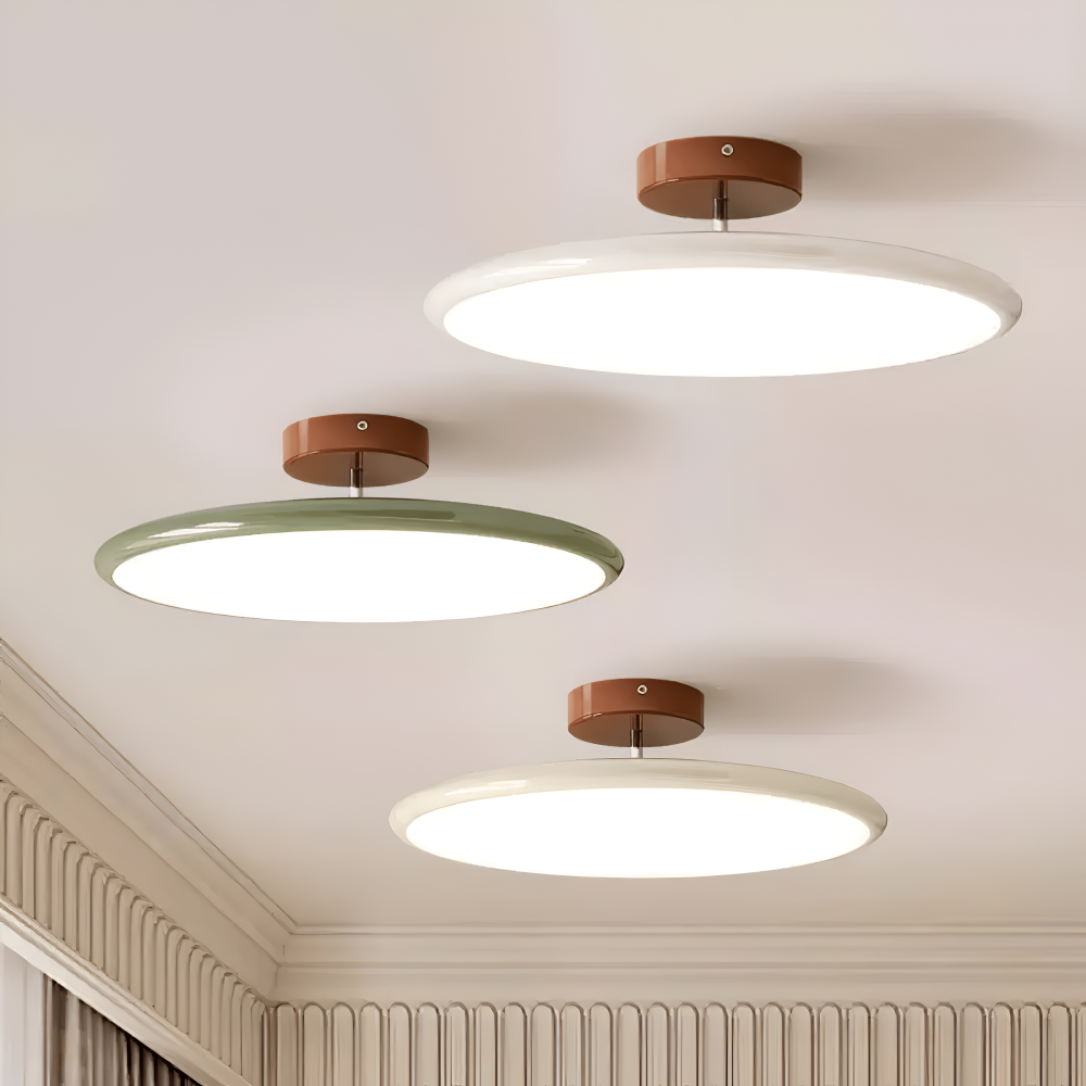 NordicRoundAdjustableCeilingLight-1 Plafonnier nordique polyvalente – Image 1
