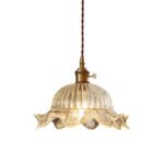 Suspension vintage transparente – Image 3