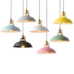 Suspension scandinave industrielle colorée – Image 22