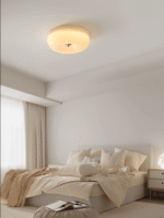 Plafonnier en verre couleur crème – Image 17