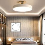 Plafonnier LED rond étroit