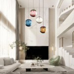 Suspension boule au design nordique – Image 3