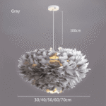 Suspension en plumes d'oie naturelle – Image 12