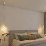 Suspension spirale doré – Image 2