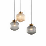 Suspension en verre vintage – Image 15