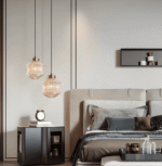 Suspension en verre vintage – Image 5