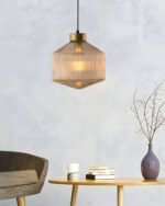 Suspension en verre vintage – Image 2