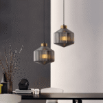 Suspension en verre vintage – Image 7