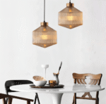 Suspension en verre vintage – Image 3
