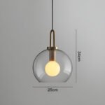 Suspension globe vintage – Image 23