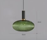 Suspension en verre vintage – Image 21